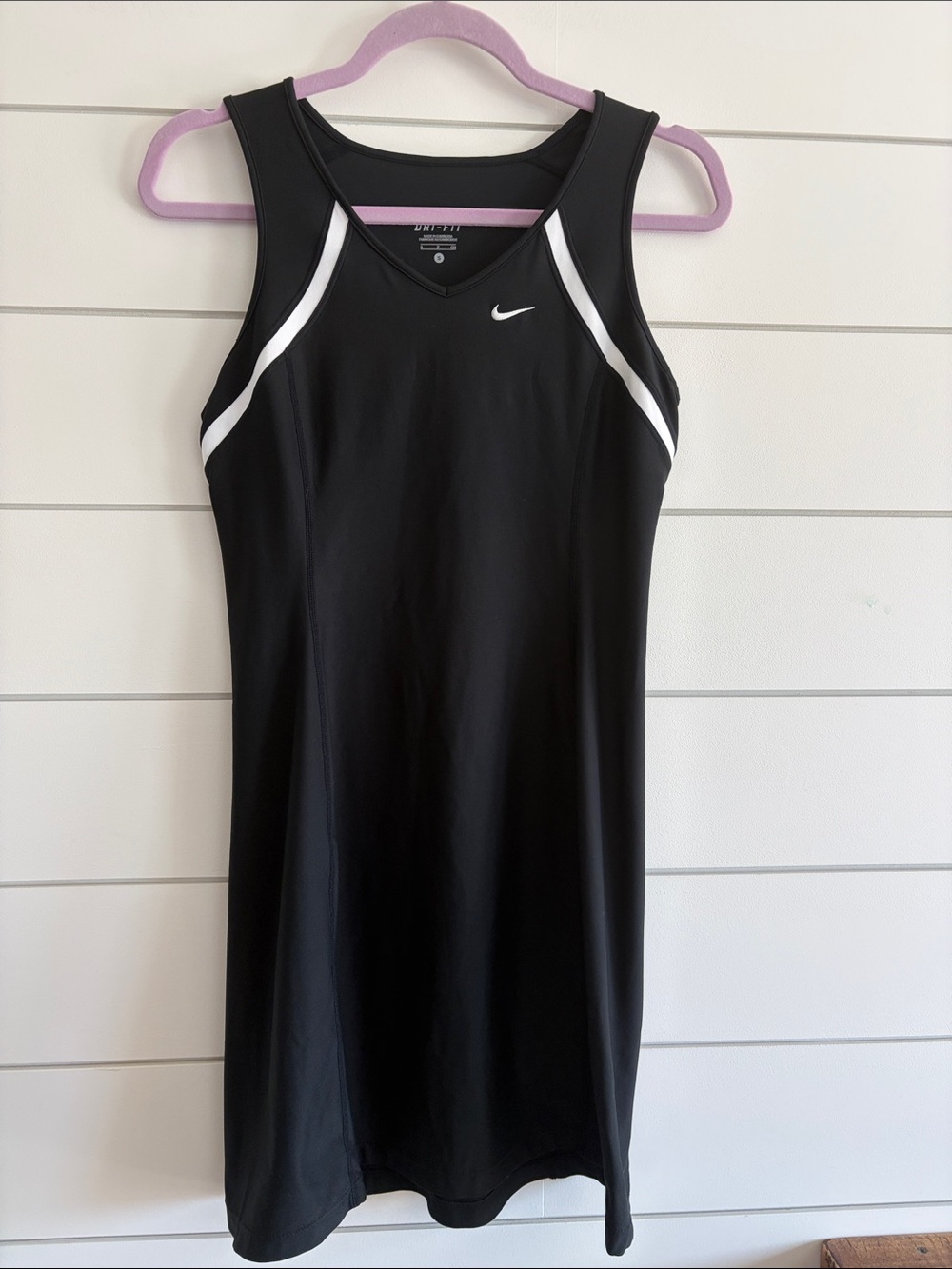 Nike Black Dress with White Trim